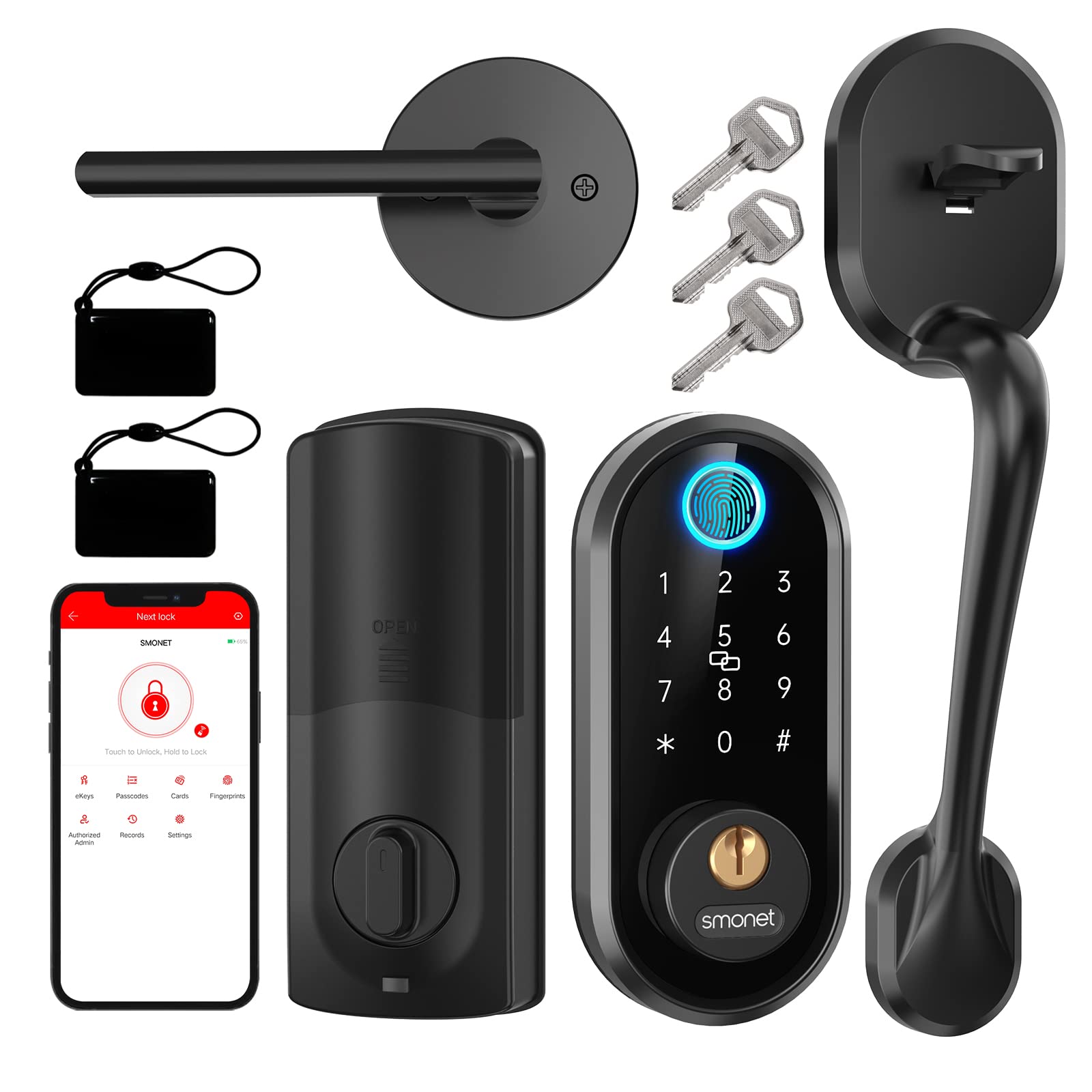 Best smart door lock with 7 unlocking methods