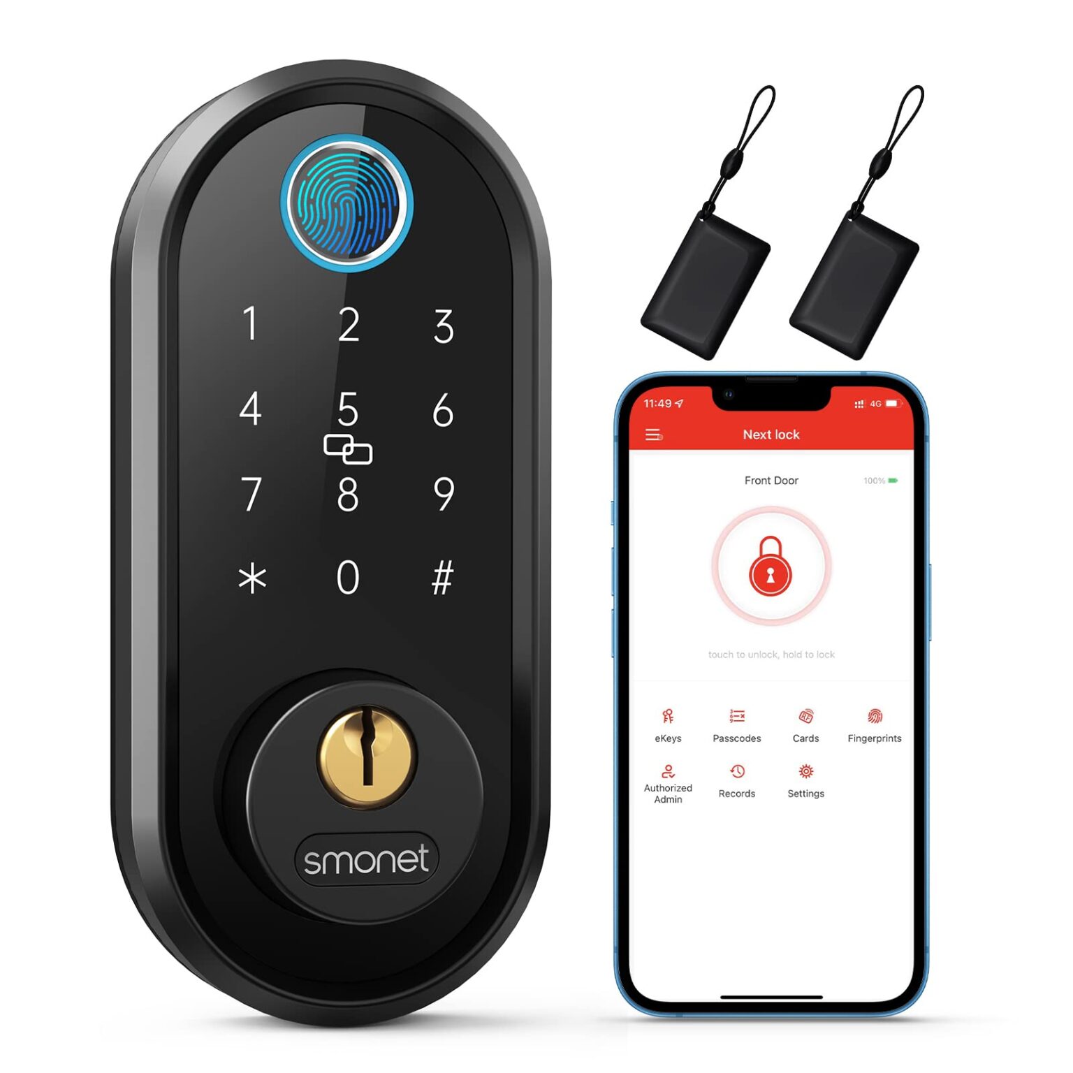 Smart Door Lock Products | Best Keyless Door Lock | Smonet