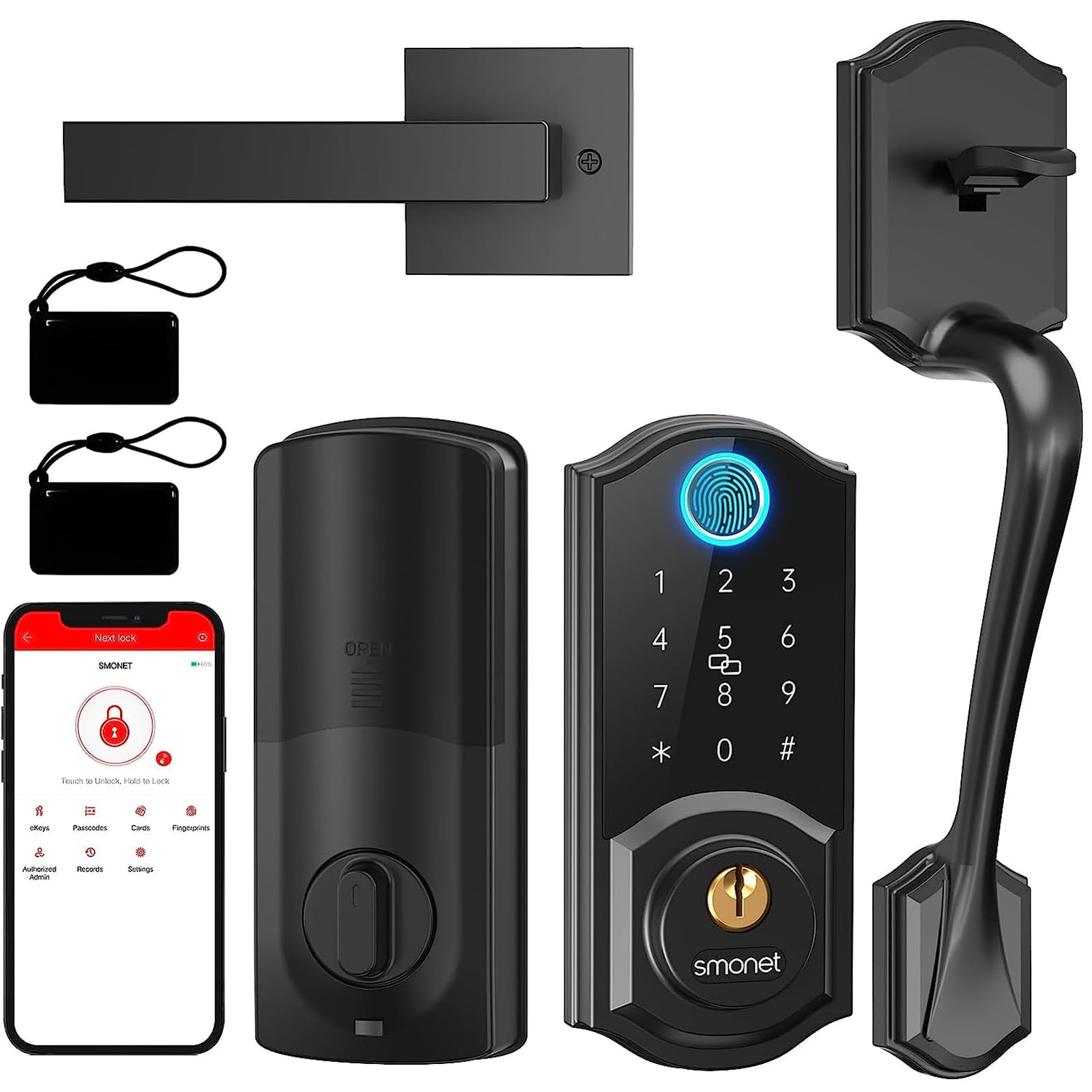 A1-BBF Smonet smart door locks set