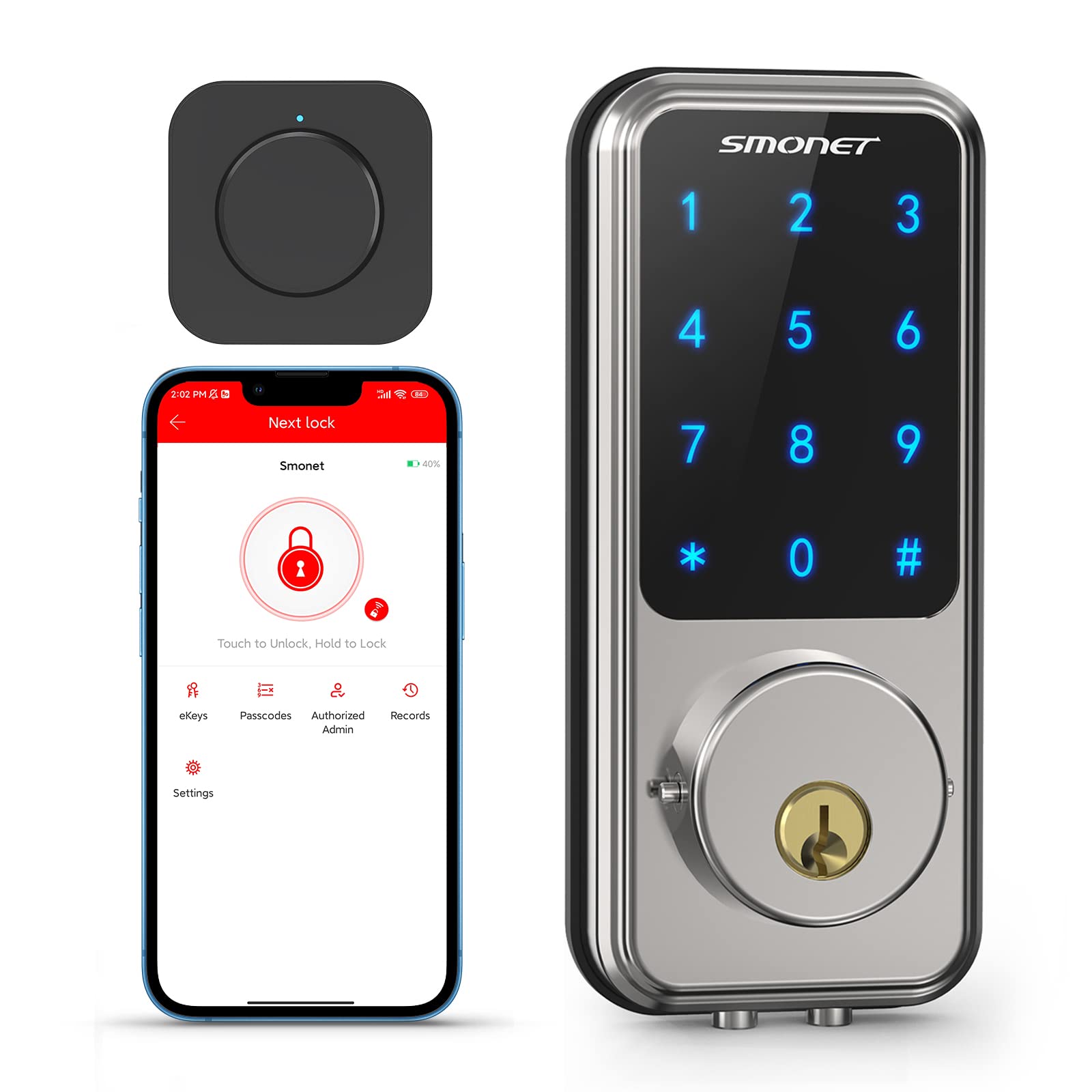 Smonet WiFi Keyless Entry Locks