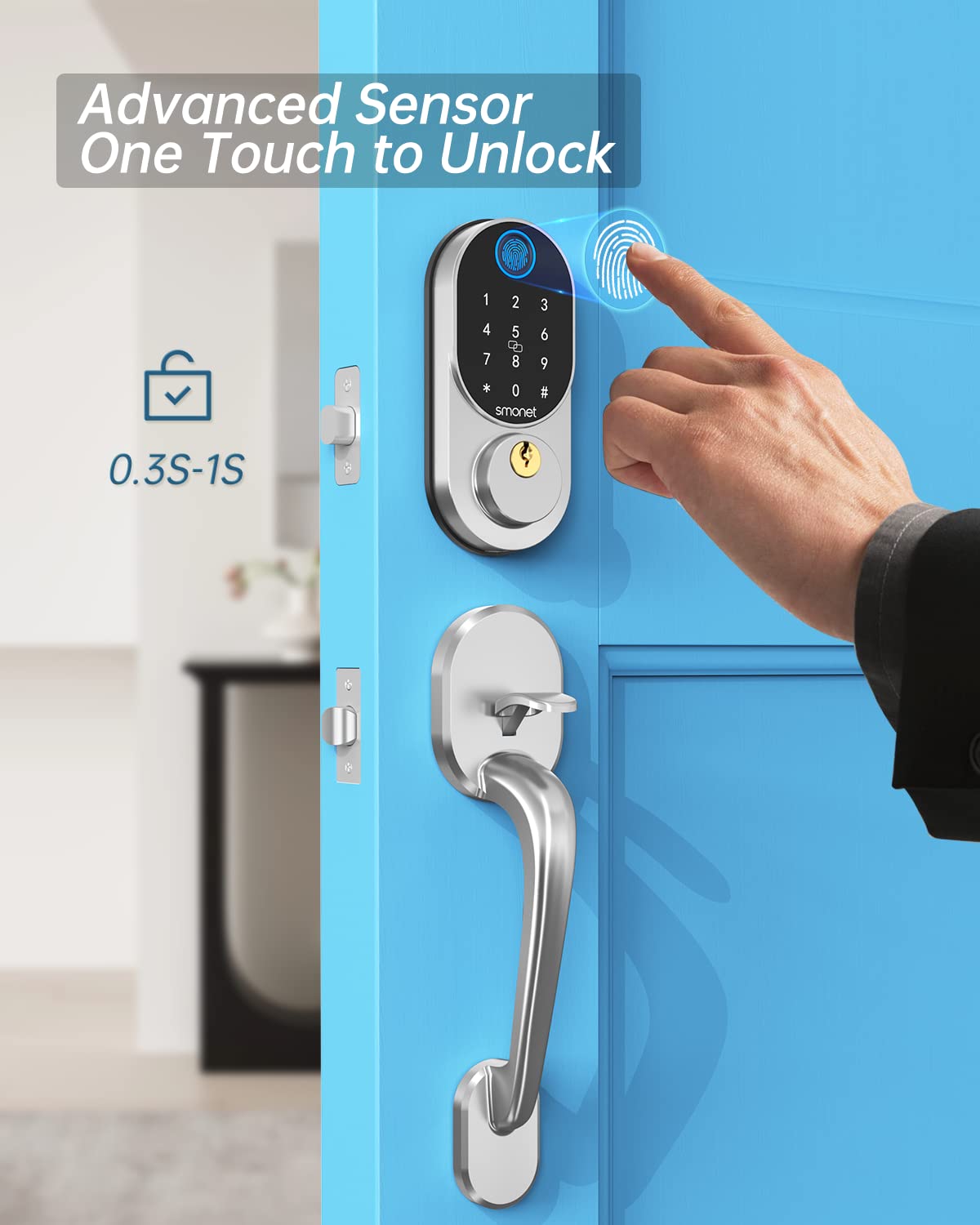advanced sensor one touch to unlock