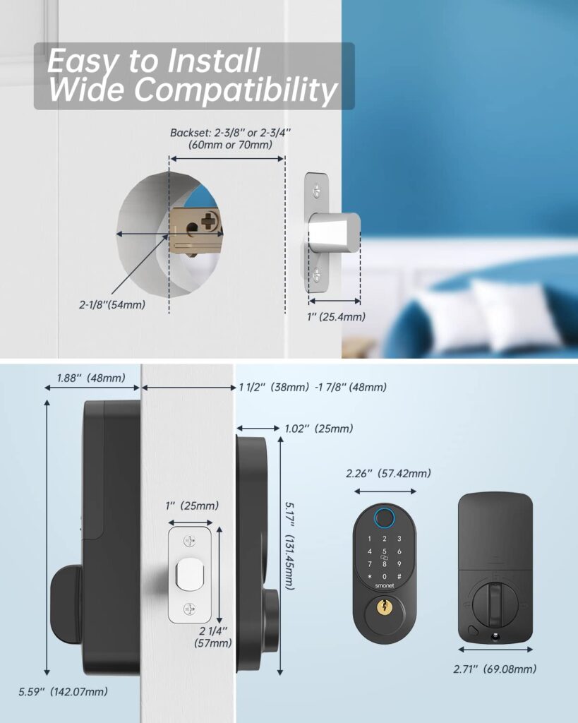 easy to install locks