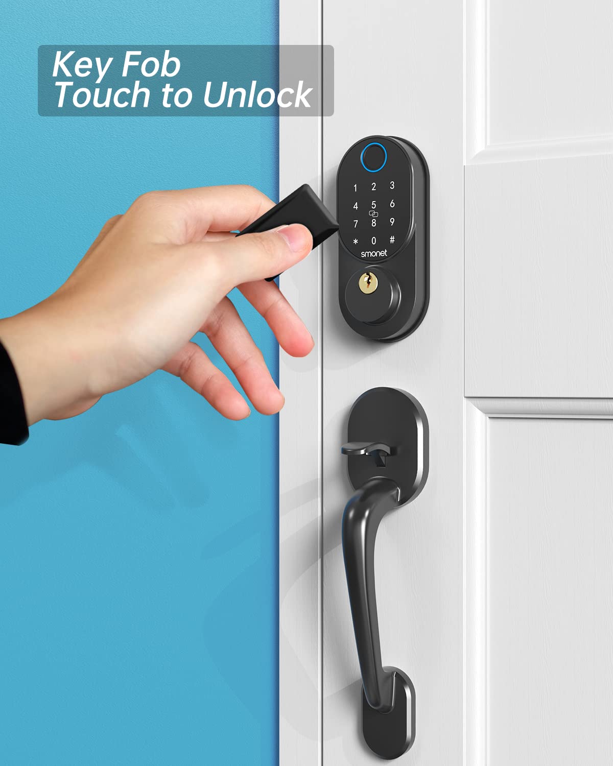 key fob touch to unlock