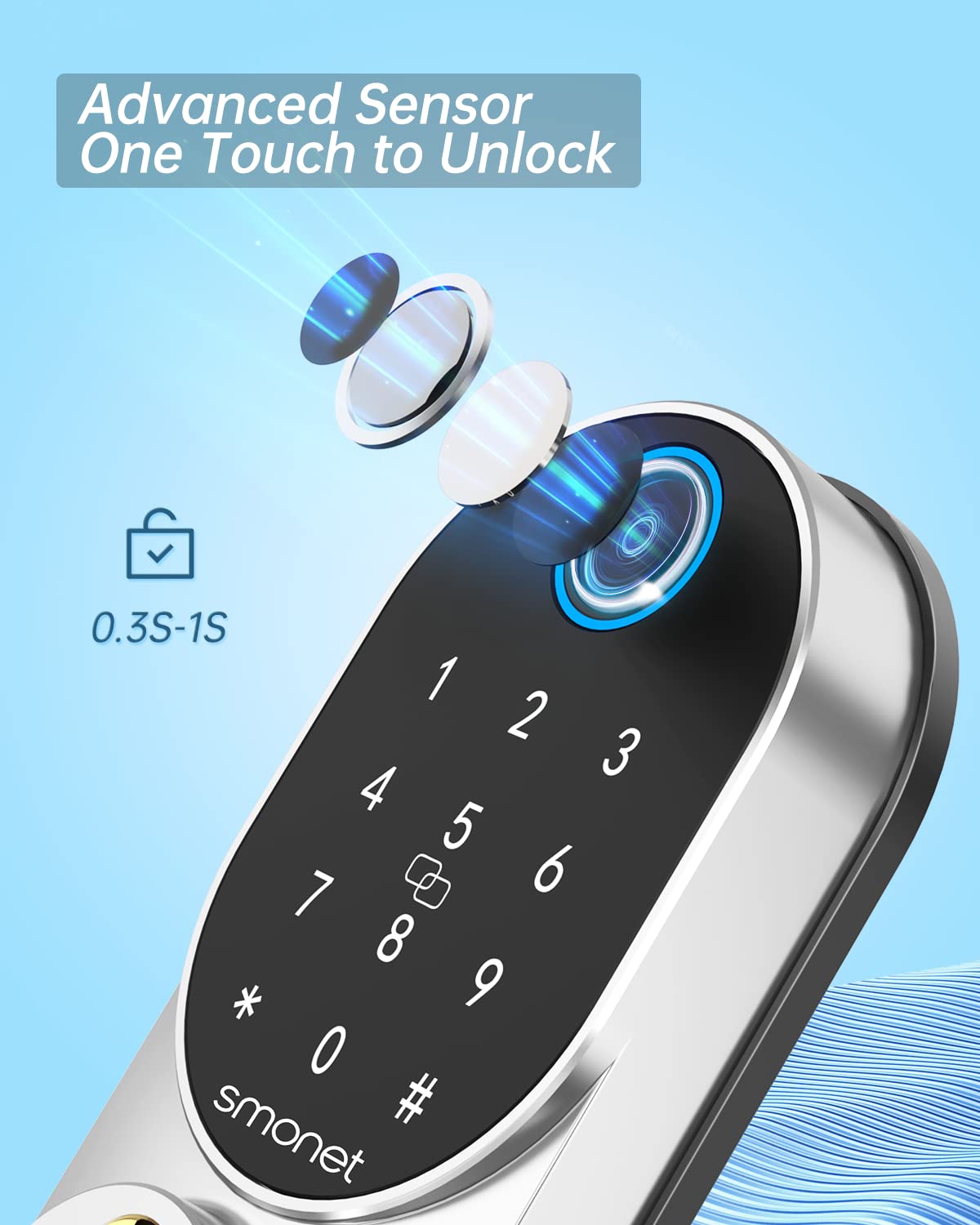touch unlock door locks