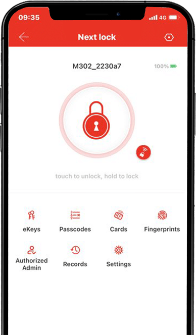 Smonet Next lock app for iOS