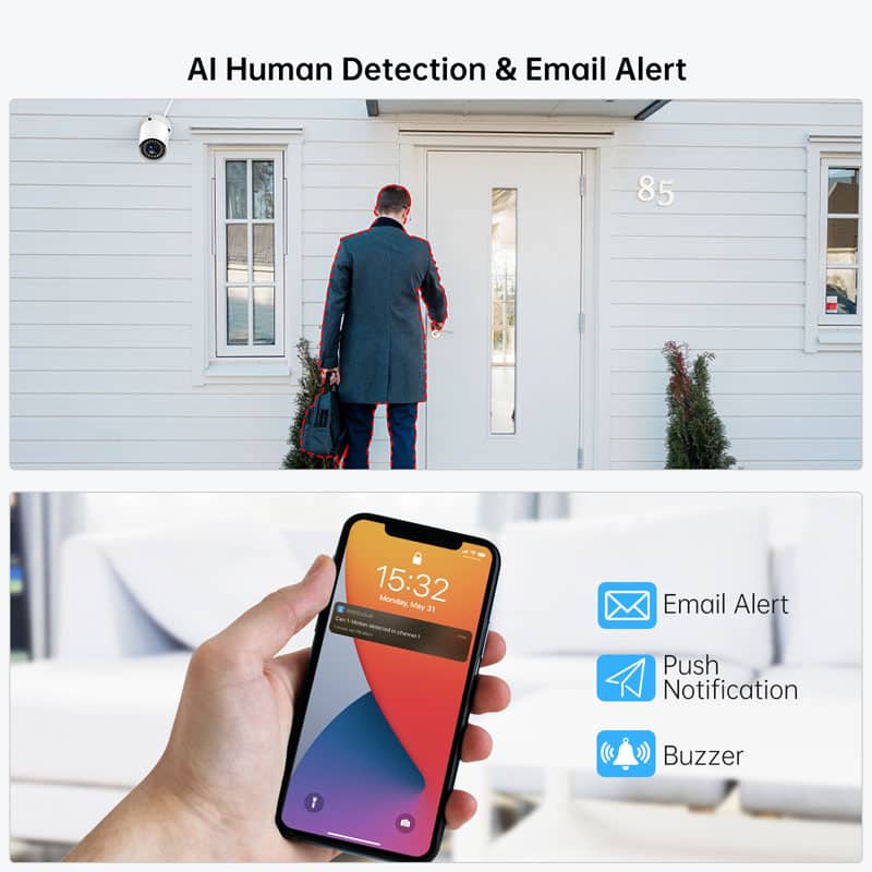 Al Human Detection & Email Alert