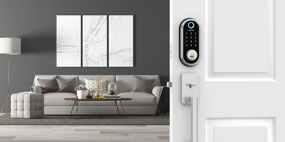 Elevate Your Home Security with SMONET Smart Door Lock Set