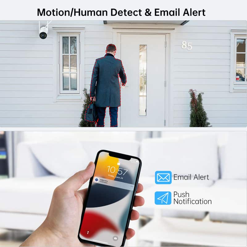 Motion Human Detect & Email Alert
