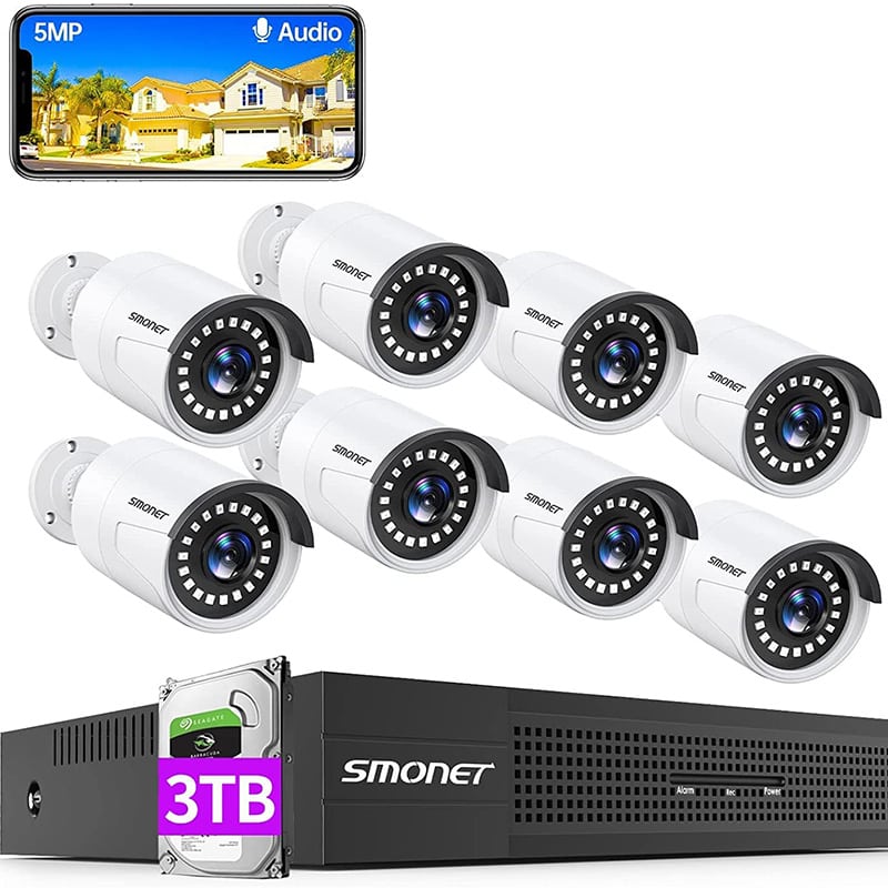 Smonet Smart Home - Start Your Smart Life Easily POE Security Camera System