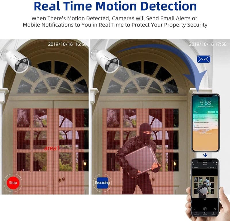 Real Time Motion Detection