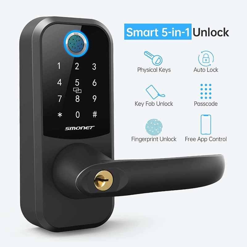 SMONET digital door locks keyless entry