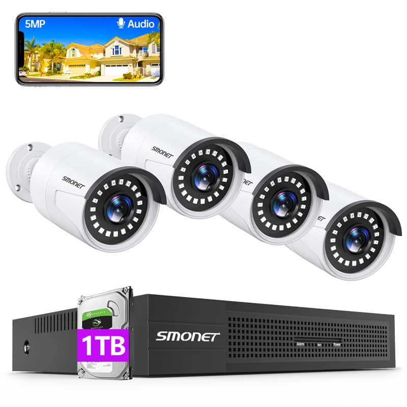 Smonet Home Security Cameras Outdoor
