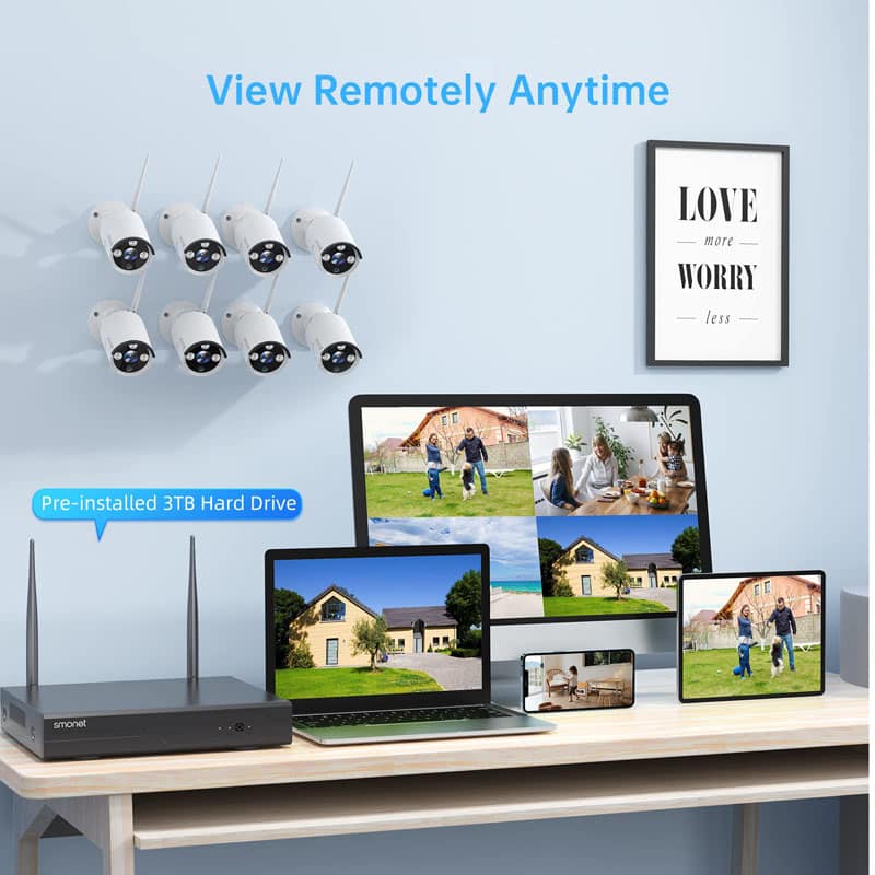 View Remotely Anytime 3TB