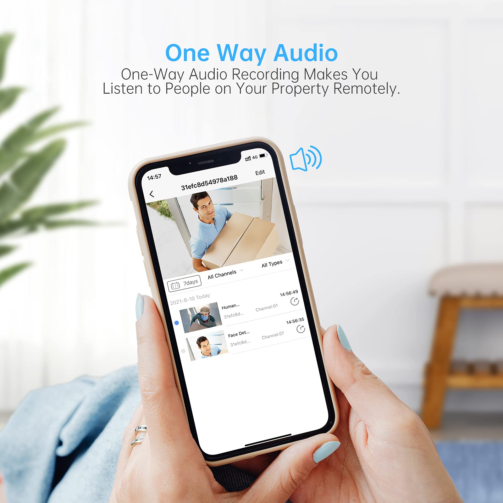 Smonet Smart Home - Start Your Smart Life Easily SMOENT One Way Audio 1TB