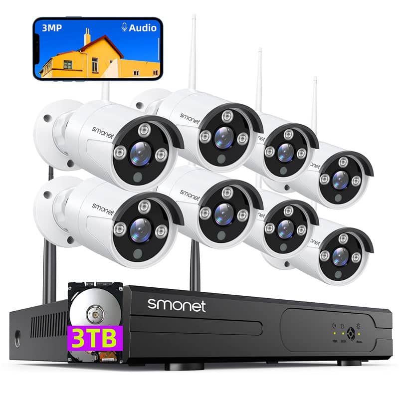 Smonet Outdoor Surveillance Cameras Wireless