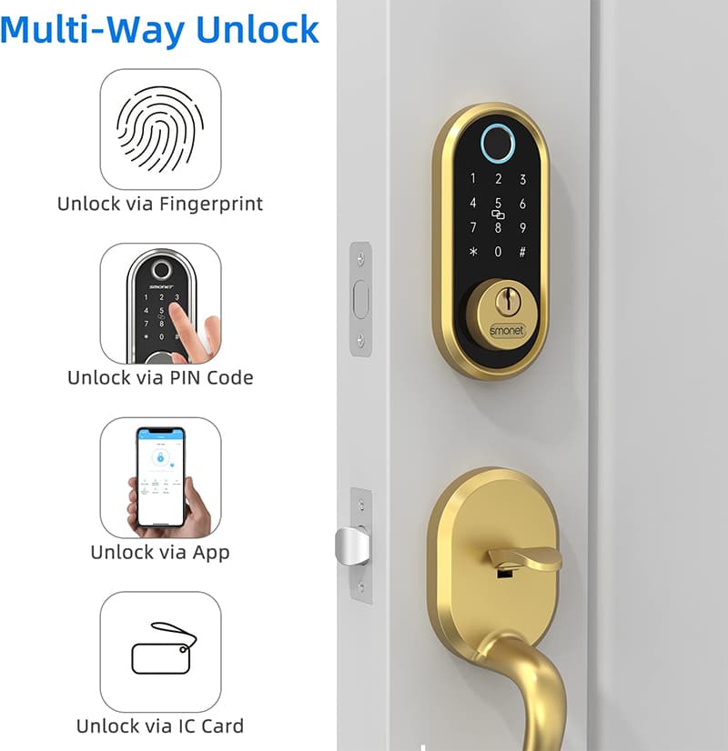 Smonet digital front door lock