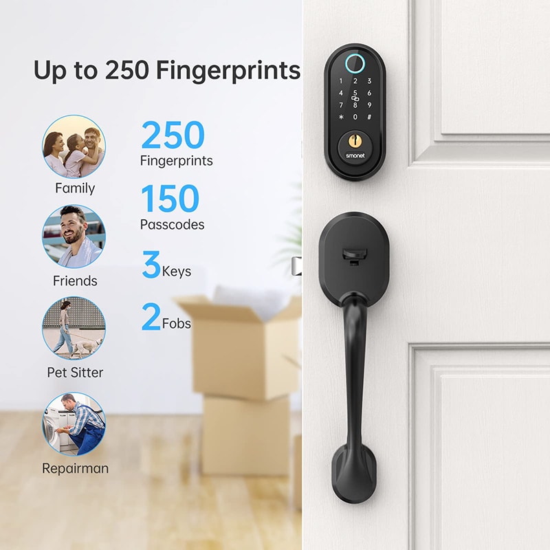 smonet keyless house door lock