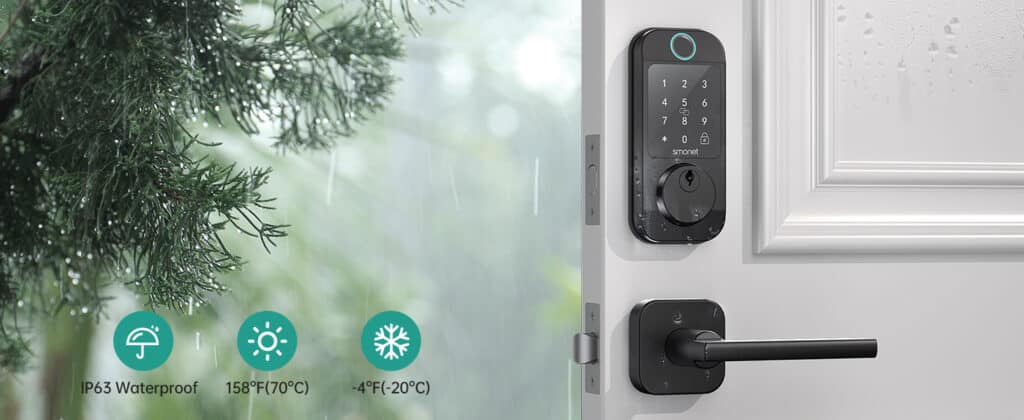 smonet smart lock Safeguard your home as always