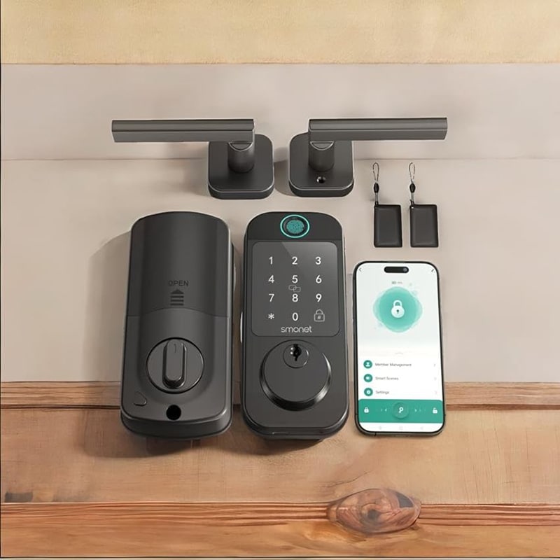 smart lock front door deadbolt