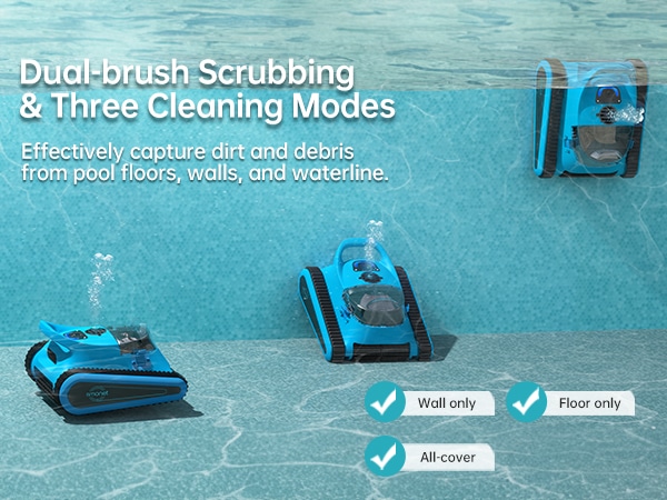 Smonet above ground pool vacuum cleaner