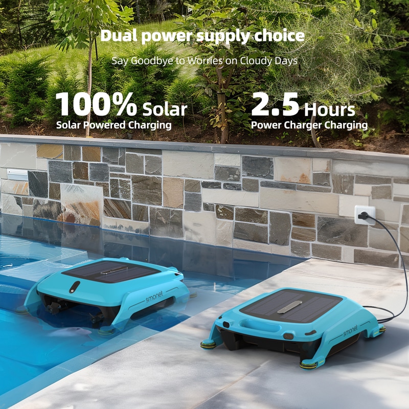 smonet best rated robotic pool cleaners
