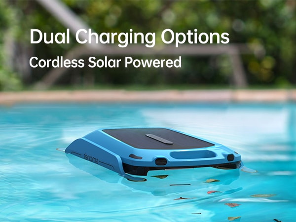 smonet cordless pool cleaner Dual Charging Options
