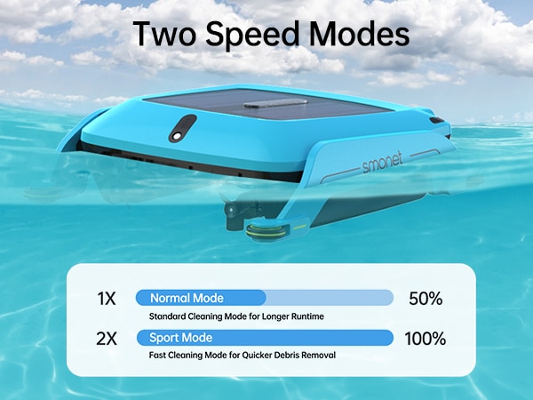 smonet robotic pool vaccum