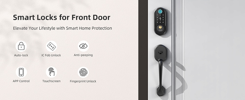 unlocking front door without key