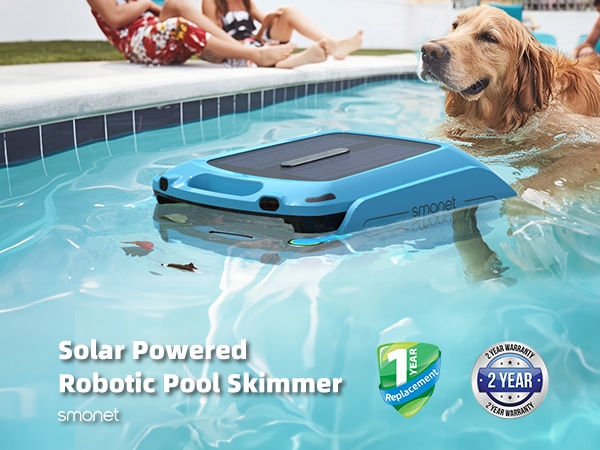 SMONET's SR5 Pool Automatic Surface Floating Debris Skimmer