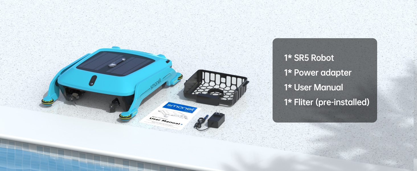 SR5 Smonet Swimming Pool Robot