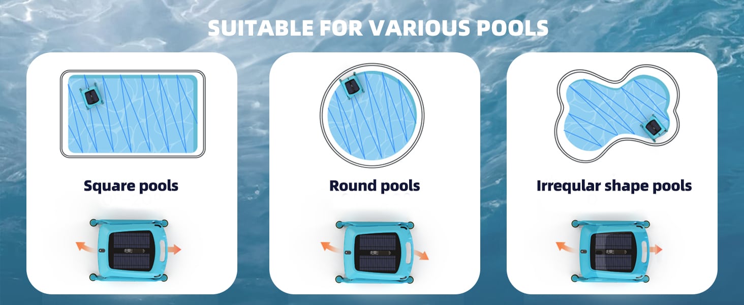 SR5 Smonet’S Automated Pool Surface Cleaner