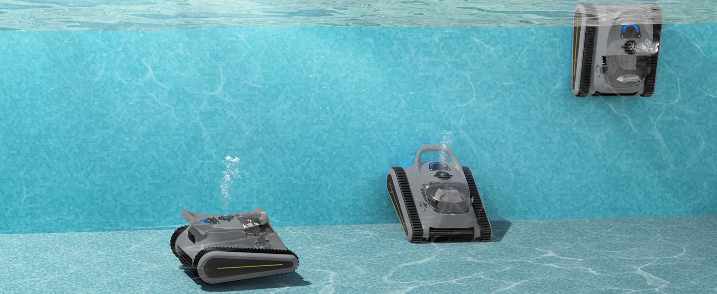 Smonet CR6 best cordless pool cleaner for inground pools