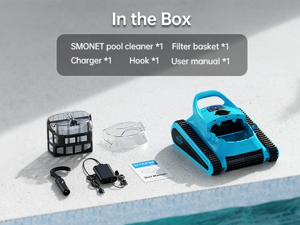 Smonet CR6 swimming pool water cleaner