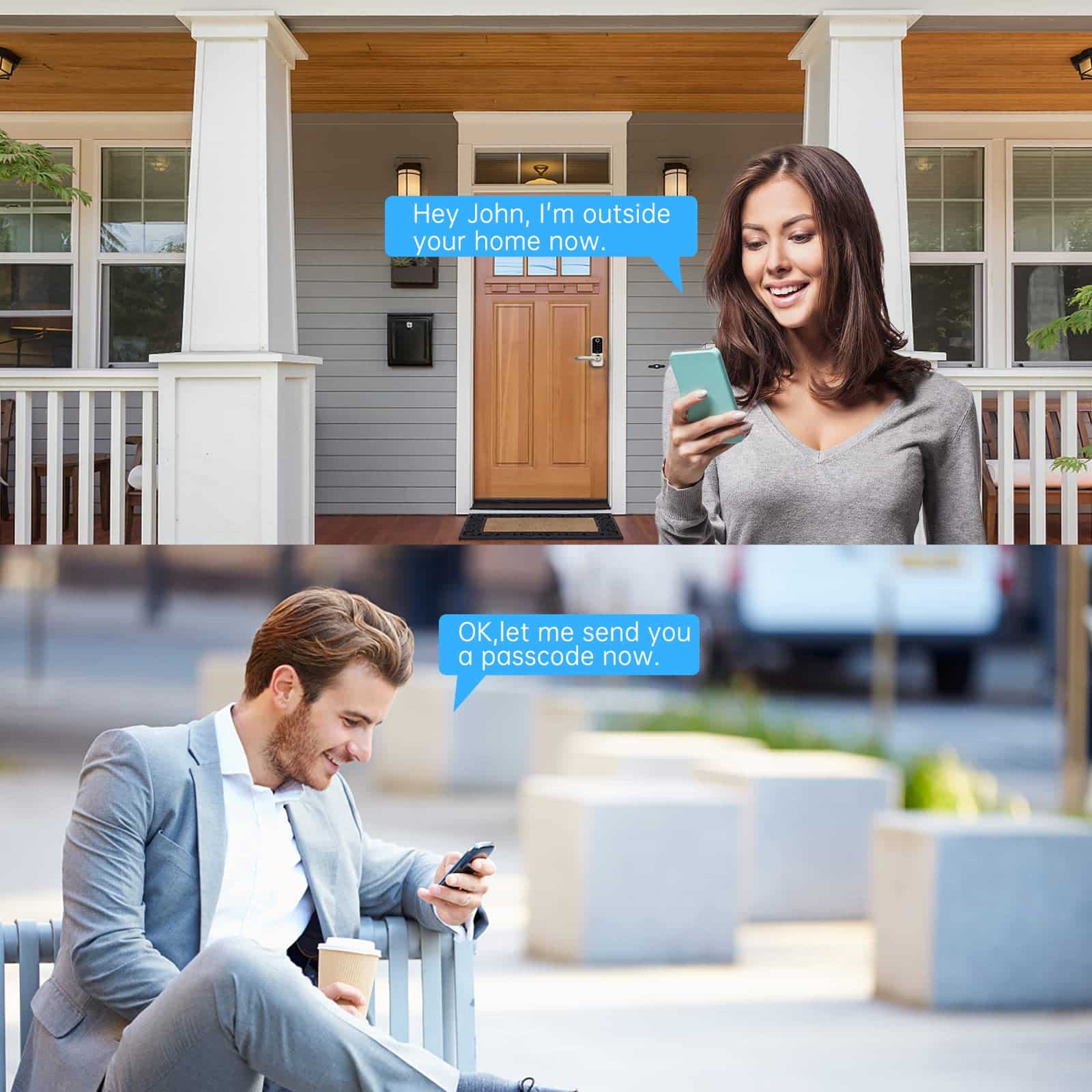 Smonet Door Locks With Assistive Devices