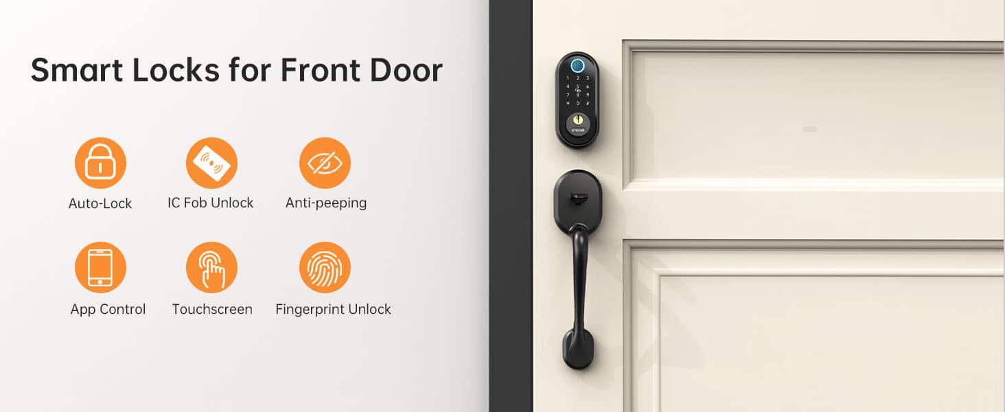 Y1-BBF Front door lock set