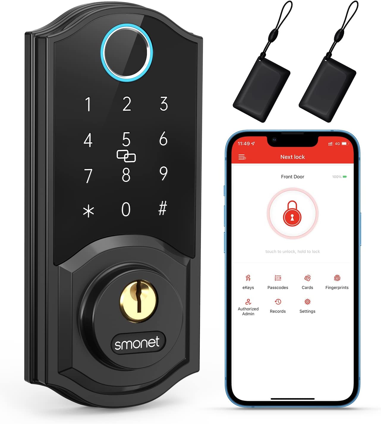 Smonet A1 Fingerprint Door Lock