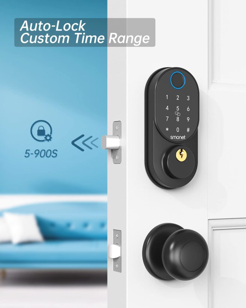 Smonet knob Front Door Lock