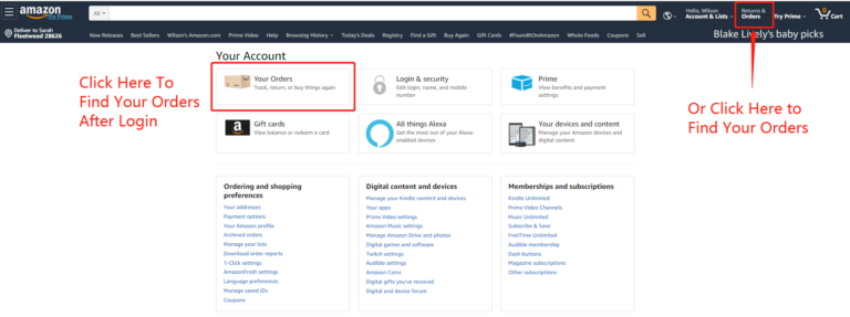 Problem With Order Amazon Button How to find my Amazon order ID?