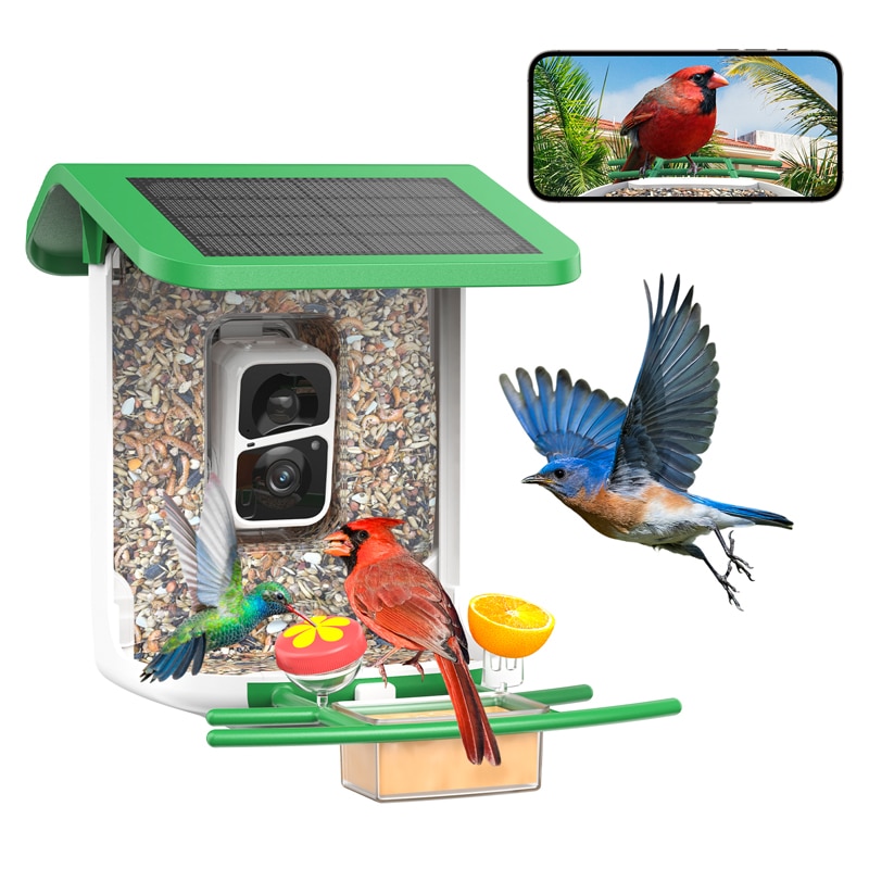 Smonet Smart Home - Start Your Smart Life Easily B300 SMONET Bird House with Camera