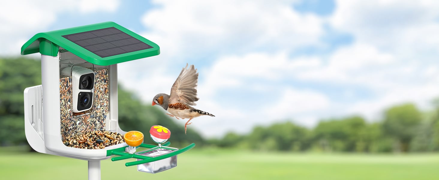 Smonet Smart Home - Start Your Smart Life Easily B300 SMONET bird house with camera - BANNER
